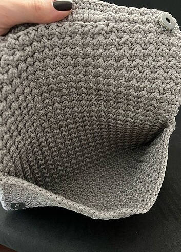 Beden gri Renk Clutch-portföy çanta