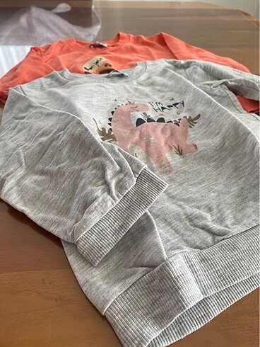 18-24 Ay Beden çeşitli Renk Kız çocuk sweat