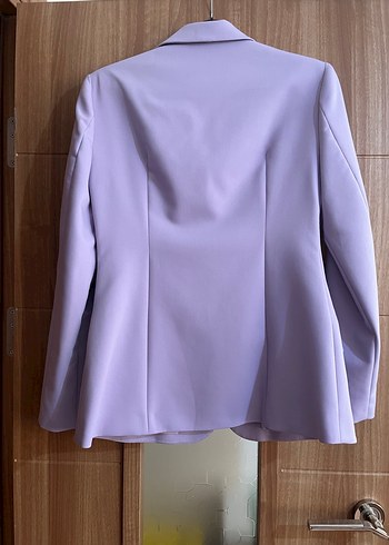 s Beden mor Renk Adil Işık Blazer Ceket
