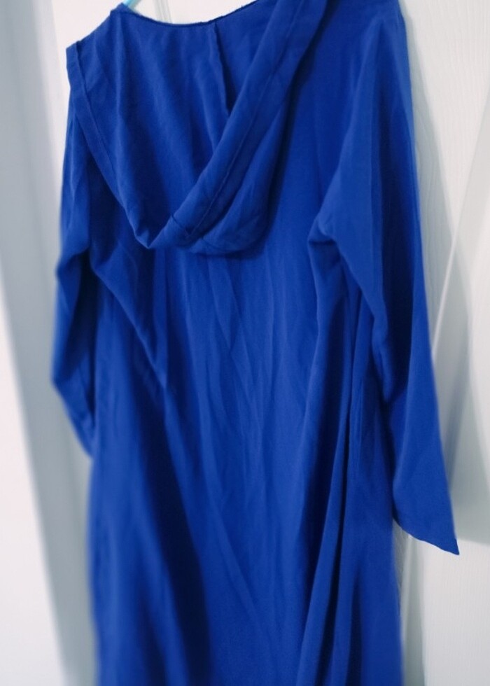 Uzun kapşonlu hırka  - Görsel 3