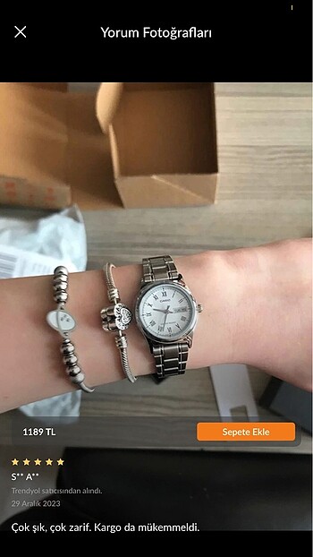 Casio kadın saat