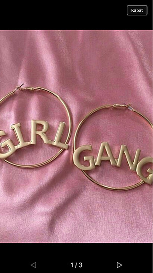 Girl gang küpe