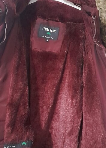 xl Beden Ici kalin yünlü mont