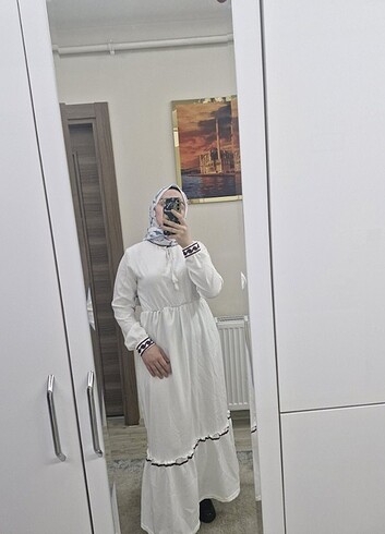s Beden Uzun Elbise 