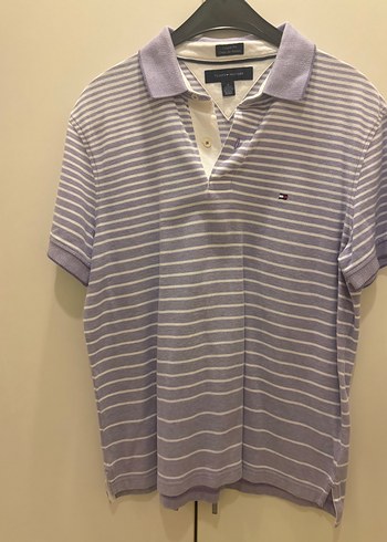 Tommy Hilfiger Tommy Hilfiger Çizgili Kısa Kollu Polo Tişört