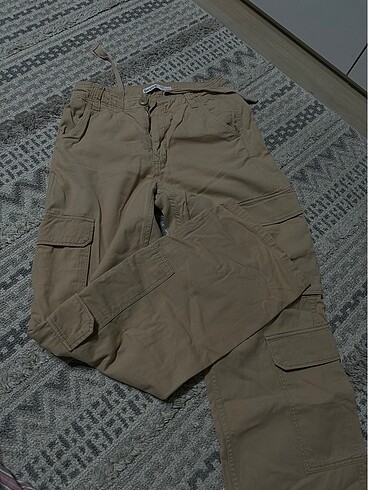 BERSHKA AYARLANABİLİR KARGO PANTOLON