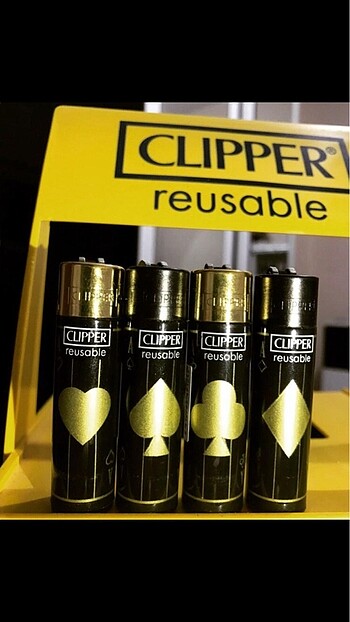 Clipper çakmak 4lü seri