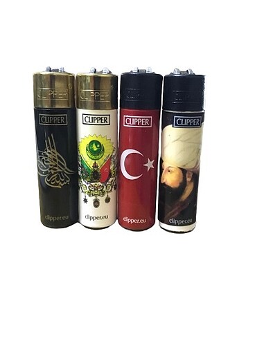 Clipper çakmak 4lü seri koleksiyonluk