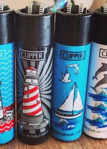 Clipper çakmak koleksiyonluk 4lü seri