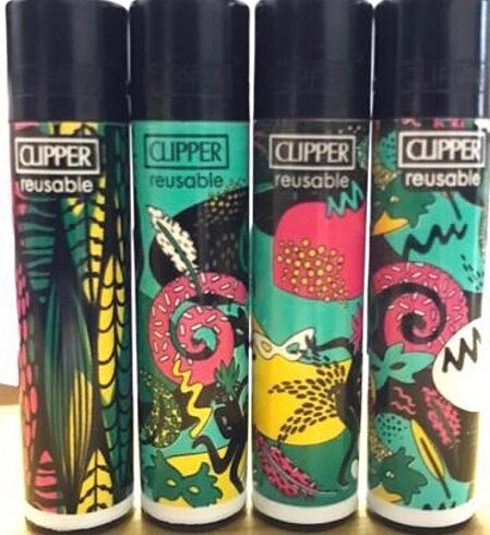 Clipper çakmak 4lü seri koleksiyonluk