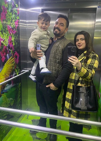 Adl cengizabazoglu Ekose kaşe kaban 42 beden - Görsel 3