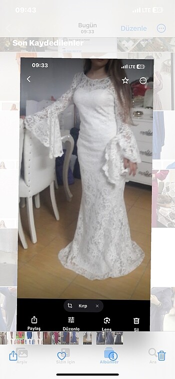 Nikah abiyesi elbisesi