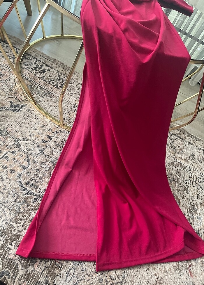 Abiye balık mezuniyet elbisesi - Görsel 3