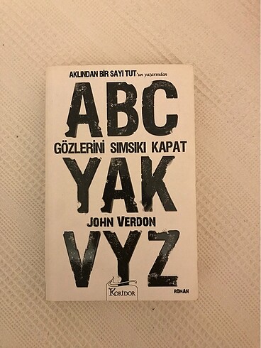 Gözlerini Sımsıkı Kapat/John Verdon