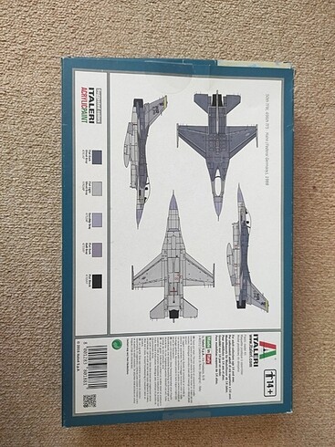  ITALERI 1/72 MAKET F-16C/D Night Falcon