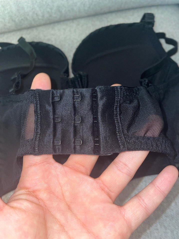 Siyah Zebra Desenli Kadın Büstiyer - Görsel 5