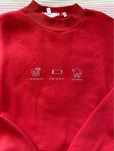 Koton Kırmızı Sweatshirt