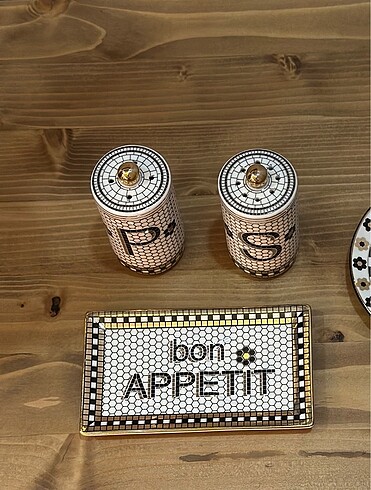 Anthropologie Bistro Tile Baharat Takımı Yeni etiketli