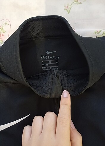 Nike nike fermuarlı üst orjinal
