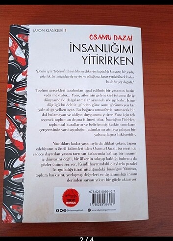  İnsanlığımı yitirirken - osamu dazai