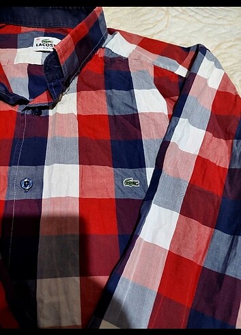 Lacoste Slim Fit L Beden erkek gömlek 