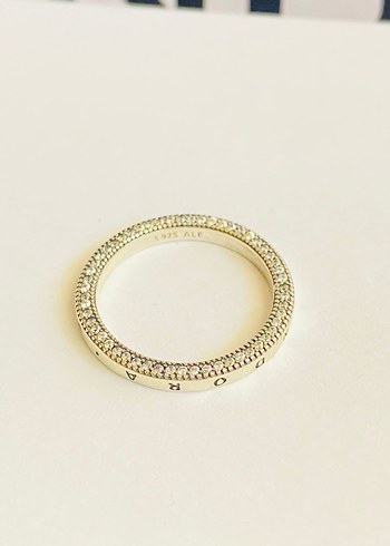 İmzalı pandora kalpleri yüzük 56 18 no - Görsel 4