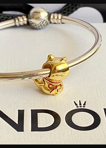 Maneki Neko japon şans kedisi charm - Görsel 4