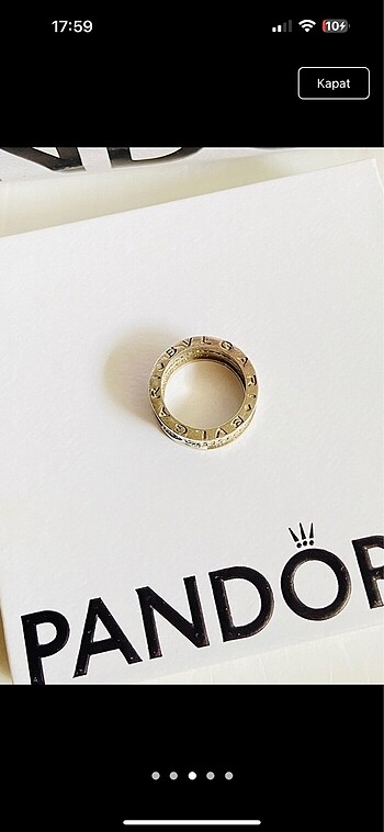 Blvgari yüzük - Görsel 5