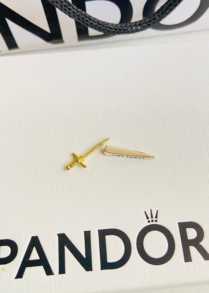 Eşsiz game of thrones küpe 925 ayar gümüş küpe - Görsel 3