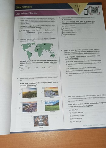  Beden 9. Sınıf Coğrafya Soru Bankası - Limit Yayınları