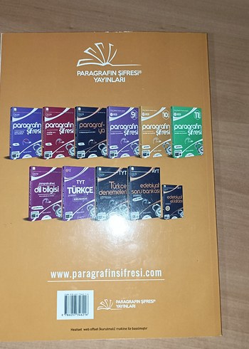  Paragrafın Şifresi 10. Sınıf Modüler Soru Bankası