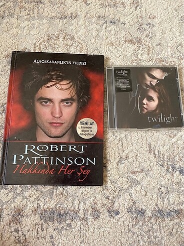 robert pattinson kitabı ve alacakaranlık soundtrack