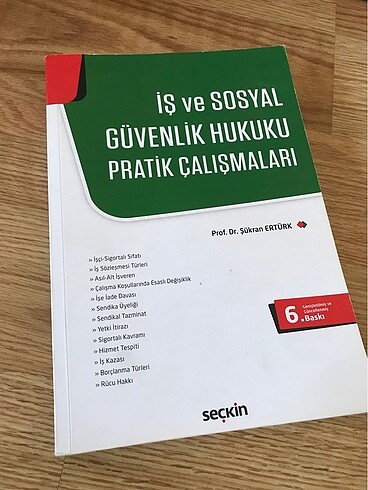 İş ve sosyal güvenlik hukuku pratik kitabı
