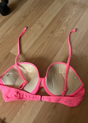 diğer Beden pembe Renk Pembe Strappy Bikini Üstü