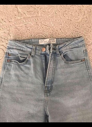 Stradivarius Mom jean  - Görsel 5