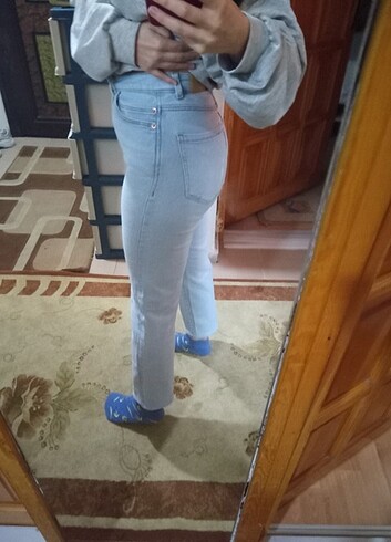 Stradivarius Mom jean  - Görsel 8