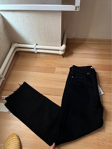 26 Beden Zara jean Siyah Pantolon