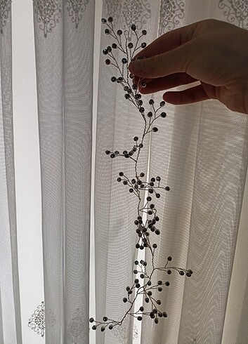  Beden gri Renk Saç aksesuarları 