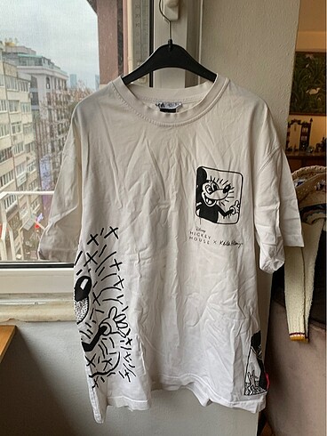 keith hering zara tişört mickey mouse