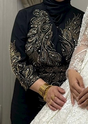 Siyah Abiye Elbise - Görsel 2