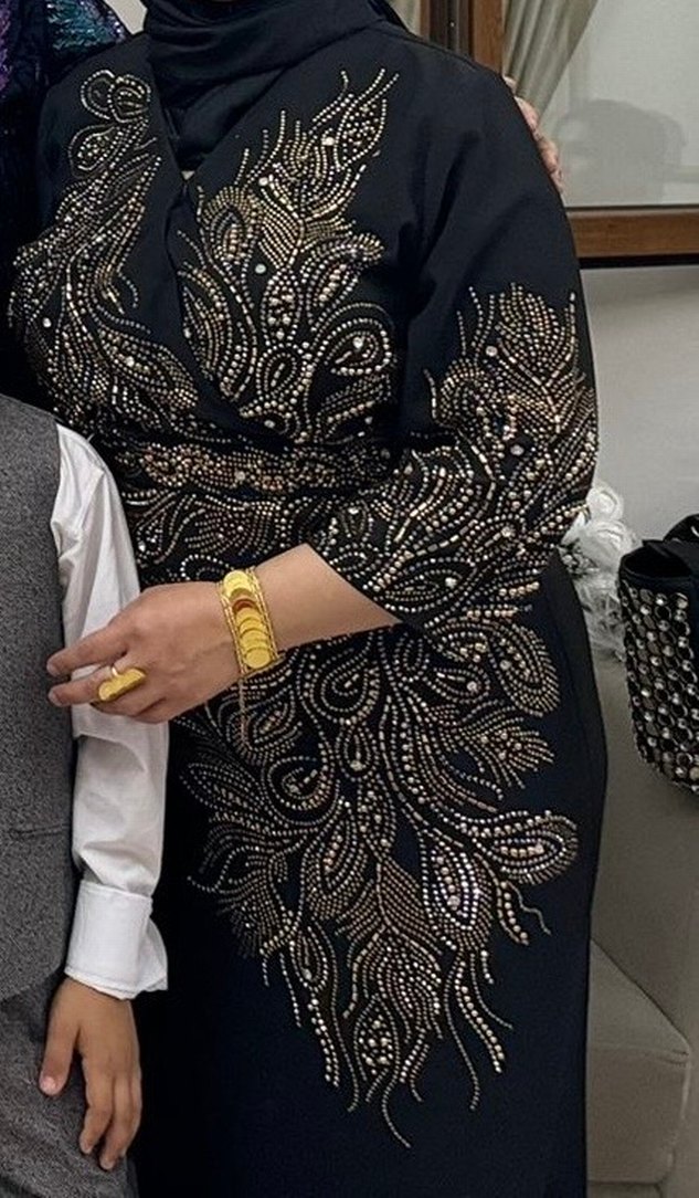 Siyah Abiye Elbise - Görsel 3