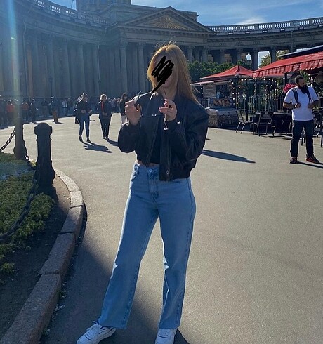 Zara Zara Deri Bomber Ceket