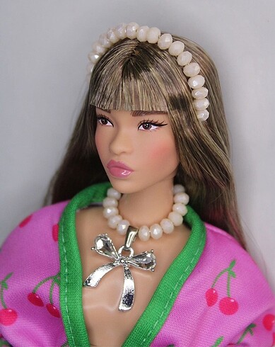 Barbie Kolye Taç Seti