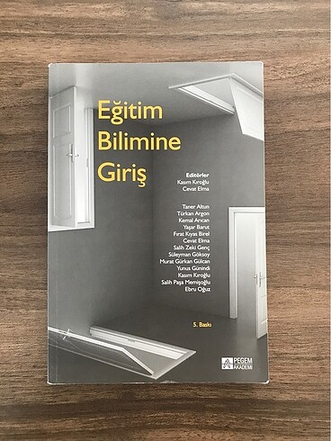 EĞİTİM BİLİMİNE GİRİŞ