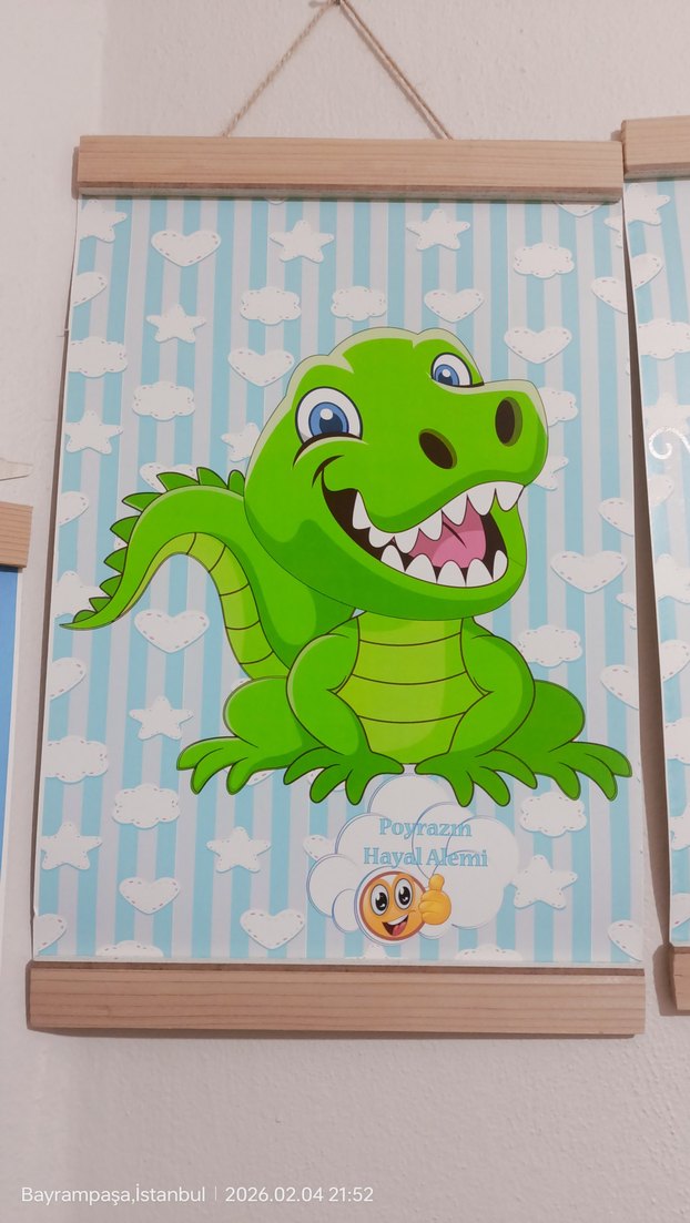 Poyraz bebek Pastel Renkli Hayvan Temalı Çocuk resimler - Görsel 2