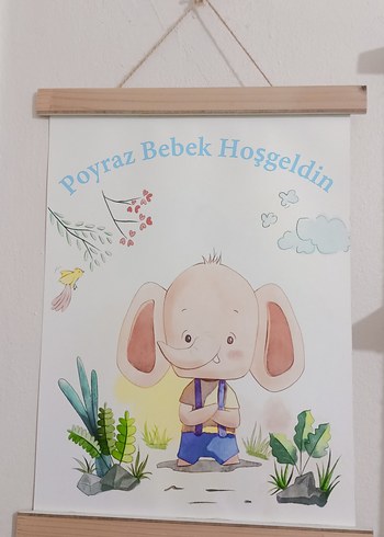 Poyraz Renkli kapı Süslemesi ve çerçeveler - Görsel 3