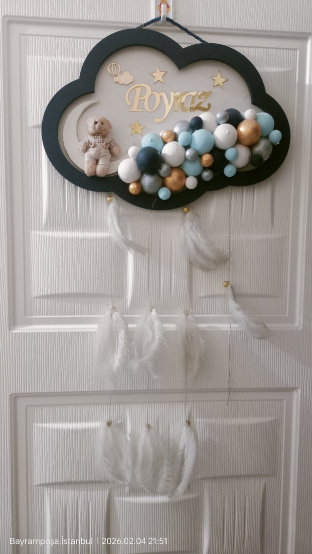 Poyraz Renkli kapı Süslemesi ve çerçeveler - Görsel 2