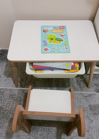 çocuk çalışma masası MDF - Görsel 3
