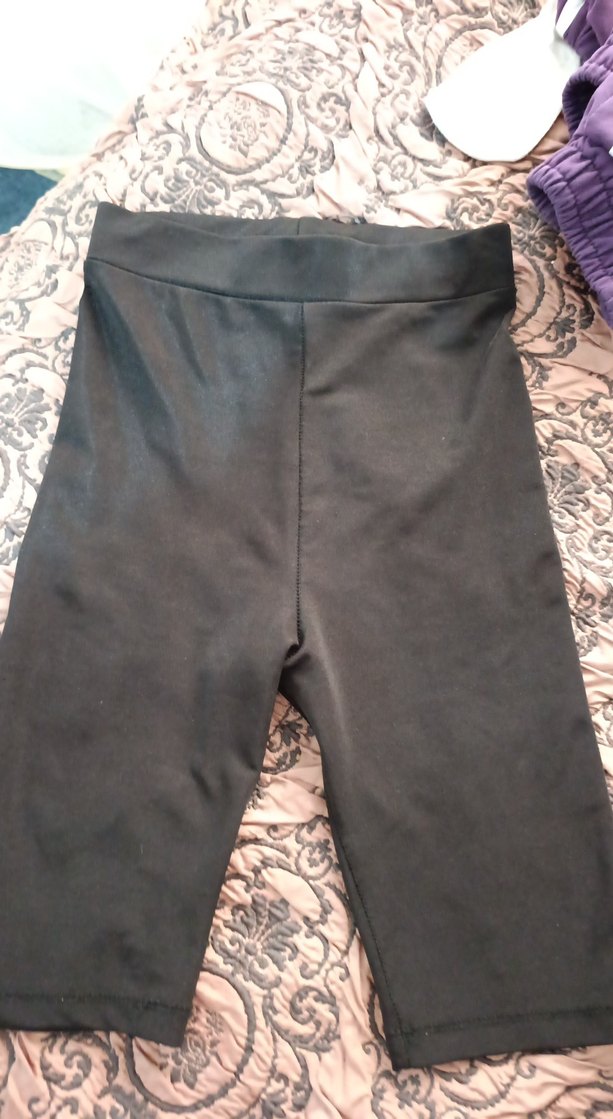 Siyah Mini sporcu tayt - Görsel 2