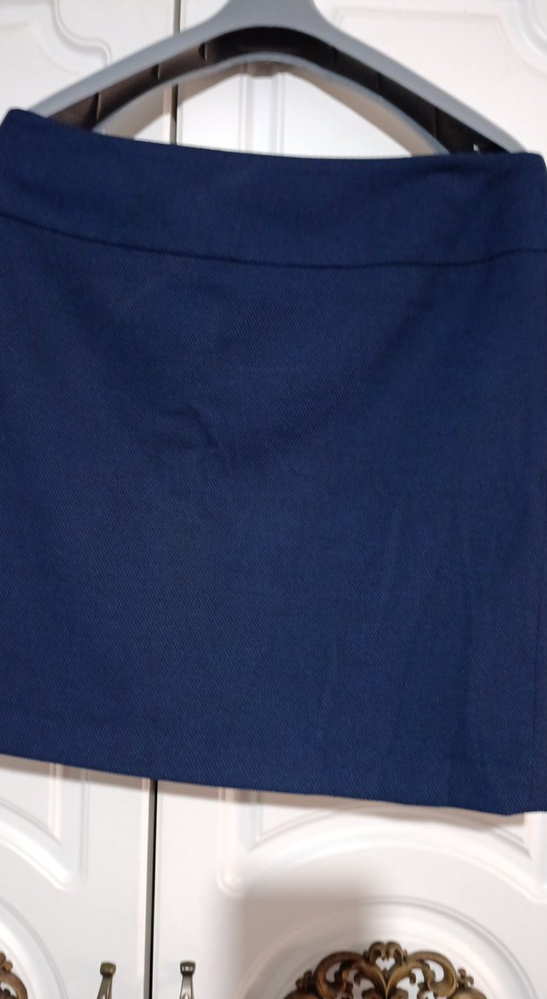 Lacivert Midi Etek - Görsel 2